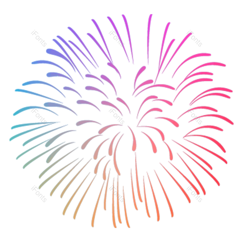 节日烟花图片,过年元素,庆典PNG,烟花免抠素材